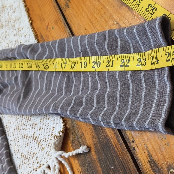 Anthropology Dolan Charcoal Striped Blazer Jacket Career Contemporary Sweater - Picture 13 of 13